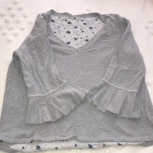 Reversible sweatshirt